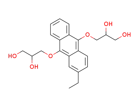 2-ethyl-9,10-bis(2,3-dihydroxypropoxy)anthracene