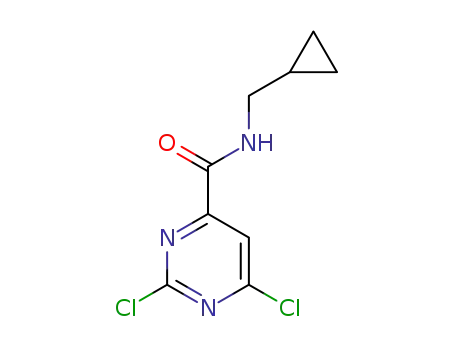 2,6-Dichloro-N-(cyclopropylmethyl)pyrimidine-4-carboxamide