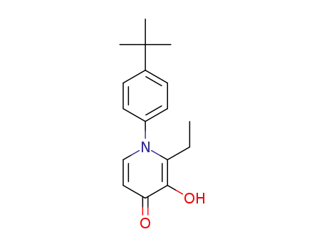 1-(4-(tert-butyl)phenyl)-2-ethyl-3-hydroxypyridin-4(1H)-one