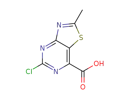5-chloro-2-methylthiazolo[4,5-d]pyrimidine-7-carboxylic acid