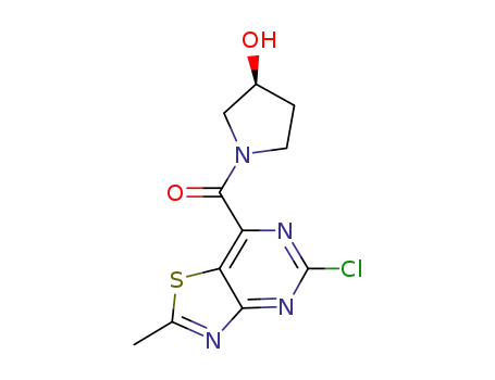 (S)-(5-chloro-2-methylthiazolo[4,5-d]pyrimidin-7-yl)(3-hydroxypyrrolidin-1-yl)methanone