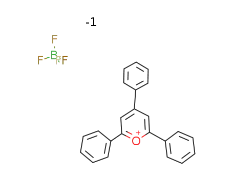Molecular Structure of 448-61-3 (2,4,6-TRIPHENYLPYRYLIUM TETRAFLUOROBORATE)