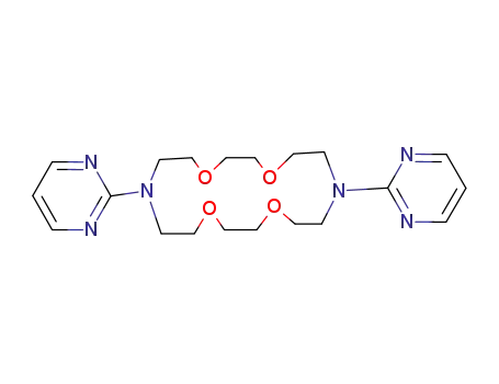 7,16-Di-pyrimidin-2-yl-1,4,10,13-tetraoxa-7,16-diaza-cyclooctadecane