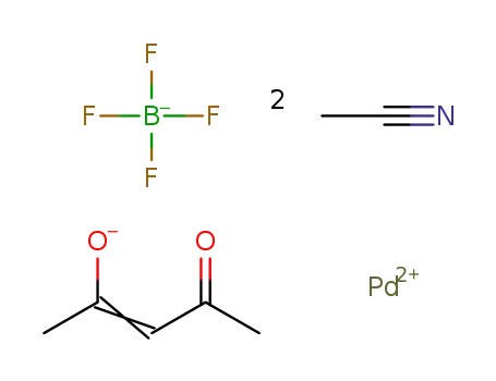 bis(acetonitrile)(acetylacetonate)palladium(II) tetrafluoroborate