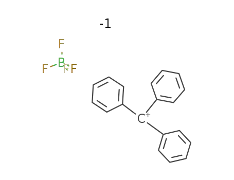 Molecular Structure of 341-02-6 (TRIPHENYLCARBENIUM TETRAFLUOROBORATE)