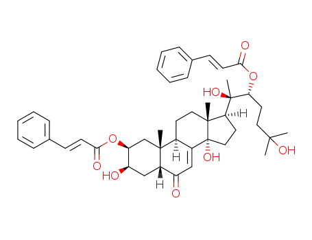 20-hydroxyecdysone 2,22-dicinnamate