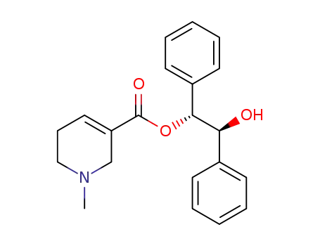rac-(1S,2R)-2-hydroxy-1,2-diphenylethyl 1-methyl-1,2,5,6-tetrahydropyridine-3-carboxylate