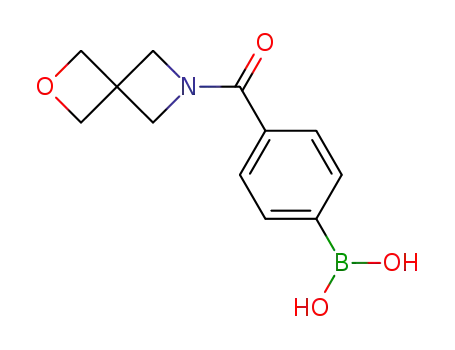 (4-(2-oxa-6-azaspiro[3.3]heptane-6-carbonyl)phenyl)boronic acid