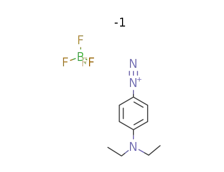 Molecular Structure of 347-46-6 (4-DIAZO-N,N-DIETHYLANILINE FLUOROBORATE)