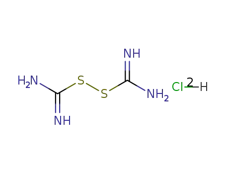 Molecular Structure of 14807-75-1 (Formamidine disulfide dihydrochloride)