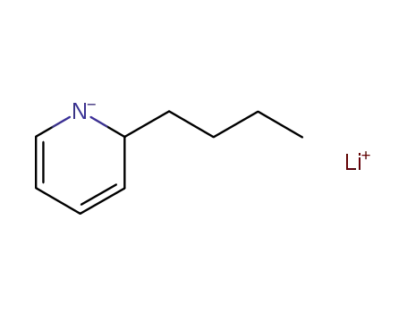 Molecular Structure of 20180-25-0 (Pyridine, 2-butyl-1,2-dihydro-, lithium salt)