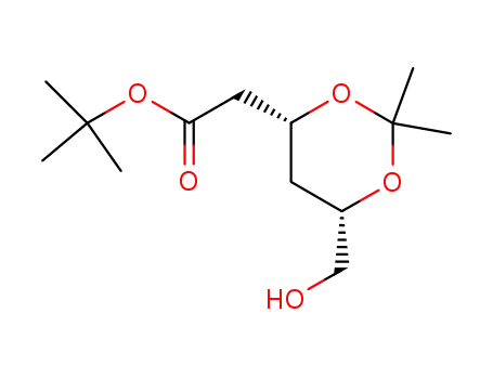 1,1-dimethylethyl (4R-cis)-6-hydroxymethyl-2,2-dimethyl-1,3-dioxane-4-acetate