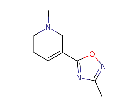 3-methyl-5-(1-methyl-1,2,5,6-tetrahydropyridin-3-yl)-1,2,4-oxadiazole