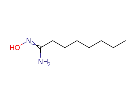 Molecular Structure of 114878-45-4 (N-HYDROXY-OCTANAMIDINE)