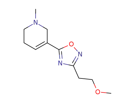 5-[3-(2-Methoxy-ethyl)-[1,2,4]oxadiazol-5-yl]-1-methyl-1,2,3,6-tetrahydro-pyridine