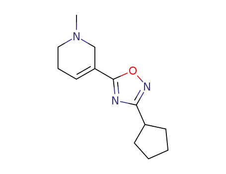5-(3-Cyclopentyl-[1,2,4]oxadiazol-5-yl)-1-methyl-1,2,3,6-tetrahydro-pyridine