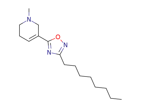 1-Methyl-5-(3-octyl-[1,2,4]oxadiazol-5-yl)-1,2,3,6-tetrahydro-pyridine