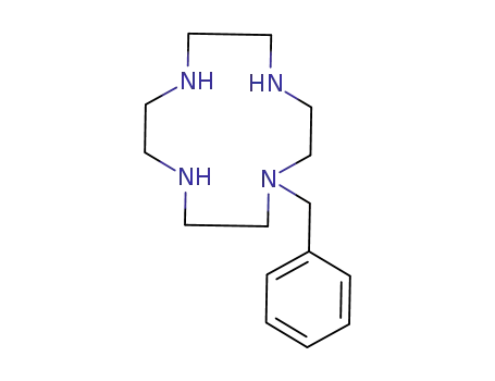 Molecular Structure of 112193-83-6 (1-Benzyl-1,4,7,10-tetraazacyclododecane)