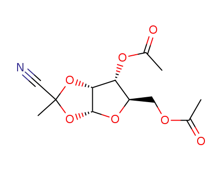 3,5-di-O-acetyl-1,2-O-(1-endo-cyanoethylidene)-α-D-ribofuranose