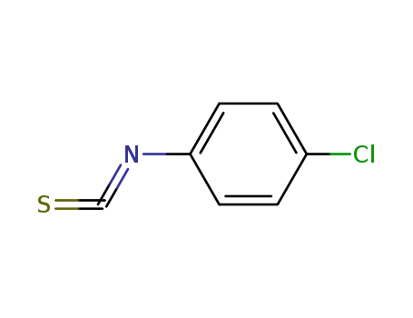 Molecular Structure of 2131-55-7 (4-CHLOROPHENYL ISOTHIOCYANATE)