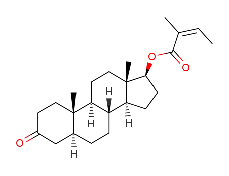 Angelate Ester of 5α-androstan-17β-ol-3-one