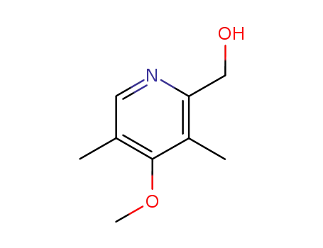 Molecular Structure of 86604-78-6 (3,5-Dimethyl-4-methoxy-2-pyridinemethanol)