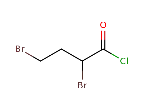 Molecular Structure of 82820-87-9 (2,4-Dibromobutyryl chloride)