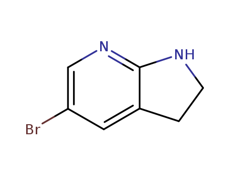 5-BROMO-2,3-DIHYDRO-1H-PYRROLO[2,3-B]PYRIDINE