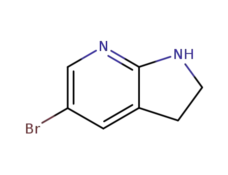 1H-Pyrrolo[2,3-b]pyridine,5-bromo-2,3-dihydro-