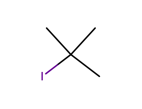 Molecular Structure of 558-17-8 (2-IODO-2-METHYLPROPANE)