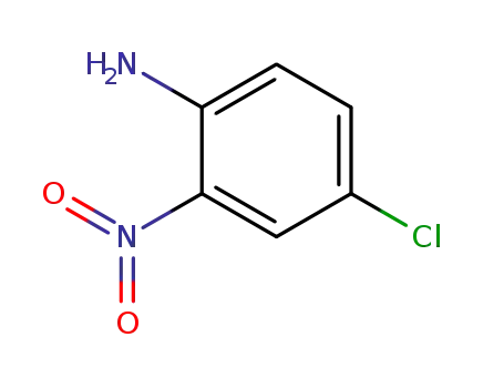 Molecular Structure of 89-63-4 (4-Chloro-2-nitroaniline)