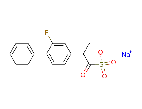 Sodium; 2-(2-fluoro-biphenyl-4-yl)-1-oxo-propane-1-sulfonate