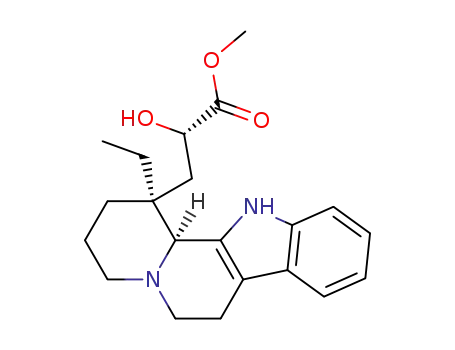 (1S,12bS,2'S)-1α-ethyl-1β-(2-hydroxy-2-methoxycarbonylethyl)-1,2,3,4,6,7,12,12bα-octahydroindolo<2,3-a>quinolizine