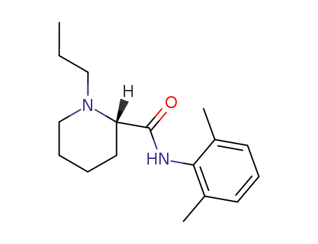 Molecular Structure of 84057-95-4 (Ropivacaine)