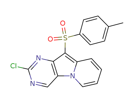 2-Chloro-10-(toluene-4-sulfonyl)-pyrimido[4,5-b]indolizine