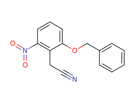 Benzeneacetonitrile,2-nitro-6-(phenylmethoxy)-
