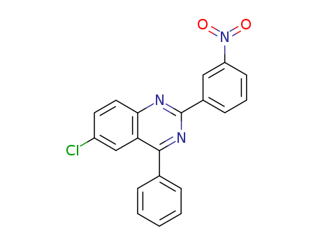 49797-14-0,6-chloro-2-(3-nitrophenyl)-4-phenylquinazoline,