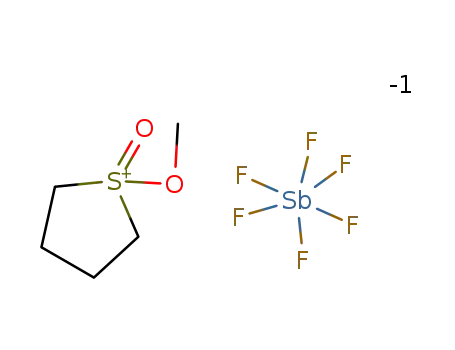 tetrahydro-1-methoxythiophenium 1-oxide hexafluoroantimonate