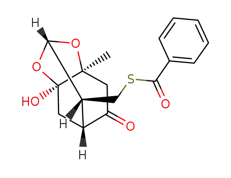 (7R)-8-benzoylthiopaeonimetabolin I