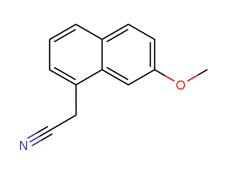 138113-08-3,7-Methoxy-1-naphthylacetonitrile,7-methoxy-1-naphthyl acetonitrile;