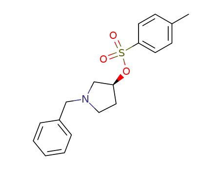 (3S)-3-<(4-tolylsulfonyl)oxy>-1-(phenylmethyl)pyrrolidine
