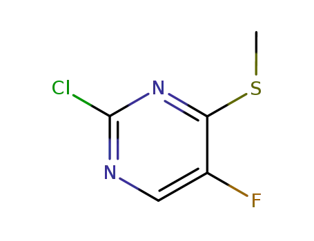 2-chloro-5-fluoro-4-methylthiopyrimidine