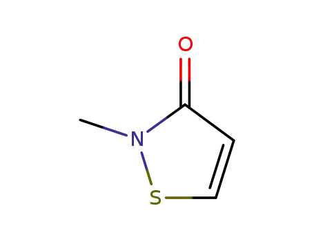 Molecular Structure of 2682-20-4 (2-Methyl-4-Isothiazolin-3-one)