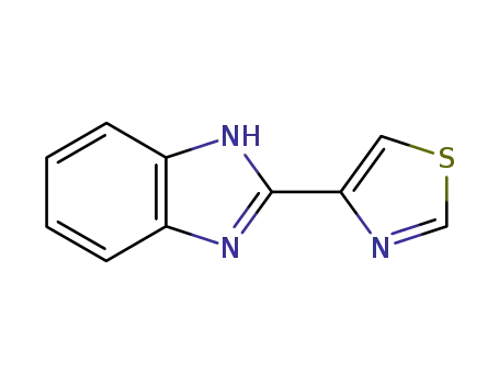 Molecular Structure of 148-79-8 (Thiabendazole)
