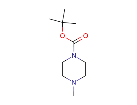Molecular Structure of 53788-49-1 (1-Boc-4-methylpiperazine)