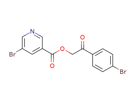 5-Bromo-nicotinic acid 2-(4-bromo-phenyl)-2-oxo-ethyl ester
