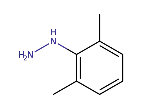 Molecular Structure of 603-77-0 (2，6-dimethyl phenyl hydrazine)