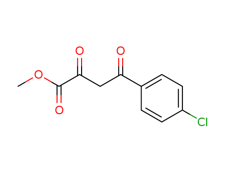 39757-35-2,METHYL 4-(4-CHLOROPHENYL)-2,4-DIOXOBUTANOATE,p-chlorobenzoylpyruvic acid;Methyl 4-chloro-a,g-dioxo-benzenebutanoate;methyl p-chlorobenzoylpyruvate;