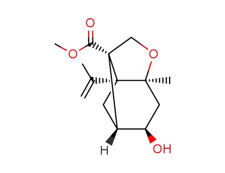 (1S,3aS,5R,6R,7aR)-5-Hydroxy-7a-isopropenyl-3a-methyl-hexahydro-3-oxa-1,6-cyclo-indene-1-carboxylic acid methyl ester