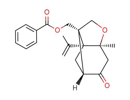 Benzoic acid (1S,3aS,6R,7aR)-7a-isopropenyl-3a-methyl-5-oxo-hexahydro-3-oxa-1,6-cyclo-inden-1-ylmethyl ester